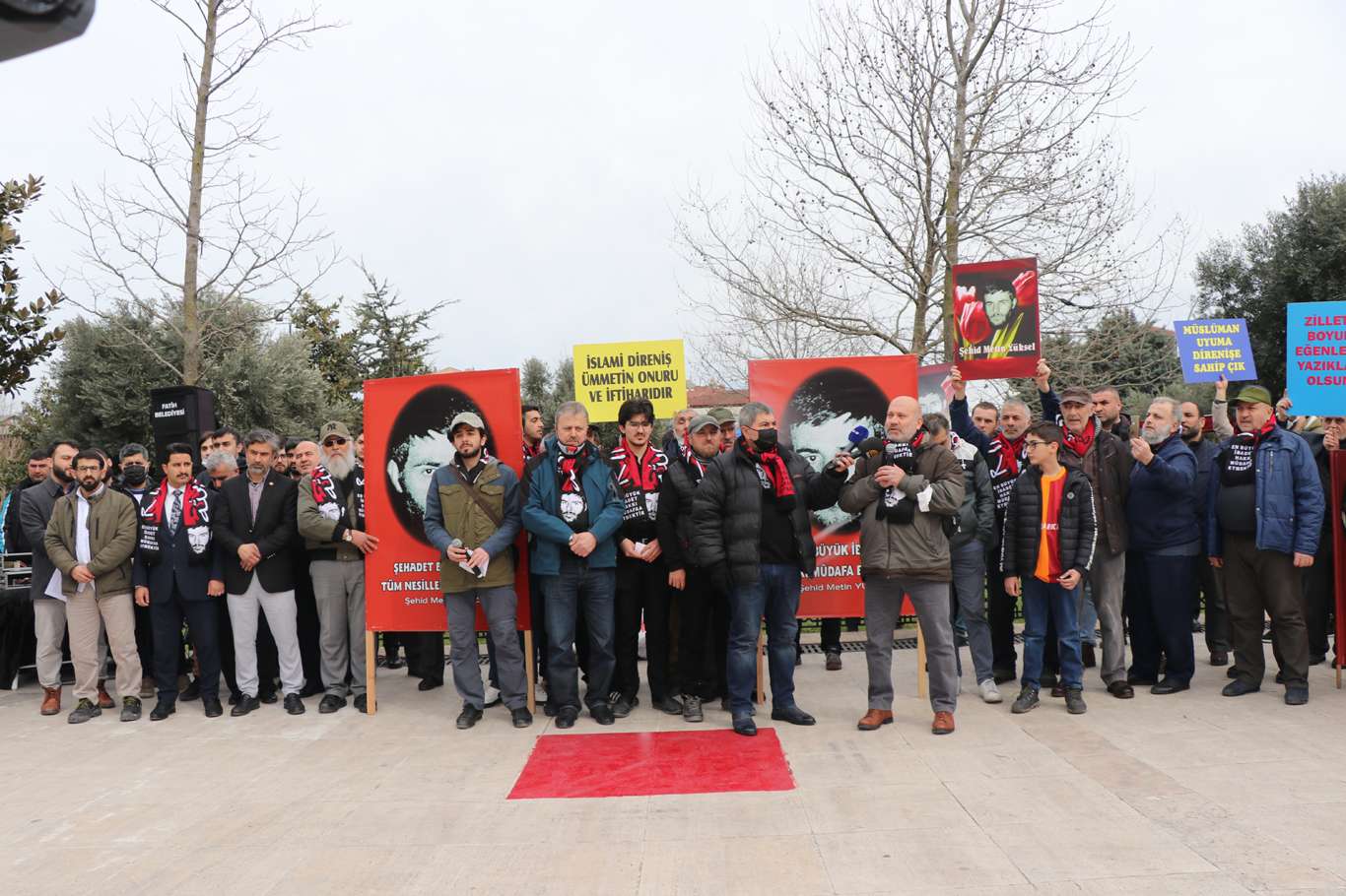 Şehid Metin Yüksel katledildiği yerde anıldı